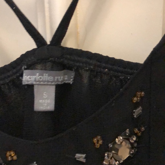 Black studded cami - Picture 3 of 3